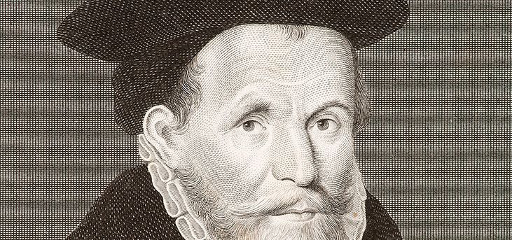 etching of a bishop of london