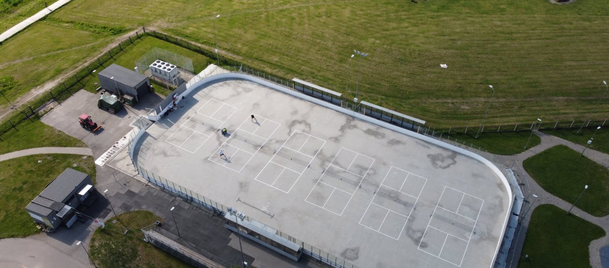 OUTDOOR PICKLEBALL, PIKLBOLA VIRTUVE Nr.84'sStarboard korts