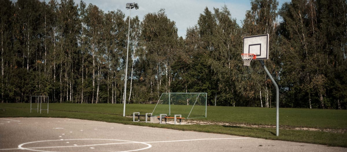 'sAllažu SC Basketbola laukums