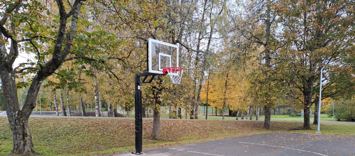 'sRaiņa parka Basketbola laukums bērniem