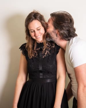 Griet Alice en Koen samen