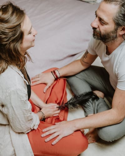 Griet Alice en Koen - Wonderlovers at home