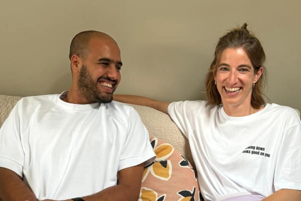 Evelien Torfs en Amin