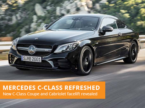 Mercedes C-Class Coupe and Cabriolet Refreshed