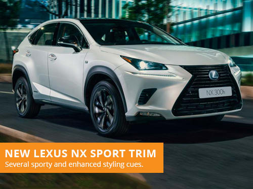 New Lexus NX Sport Trim