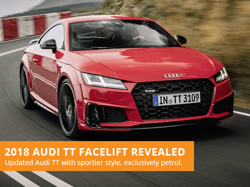 2018 Audi TT Facelift Revealed