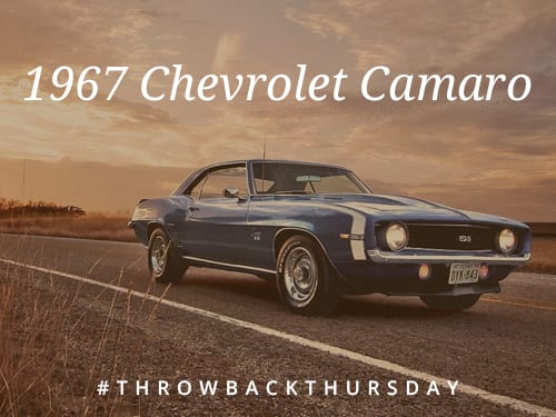 Throwback Thursday: 1967 Chevrolet Camaro