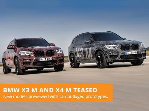 BMW X3 M And X4 M Teased