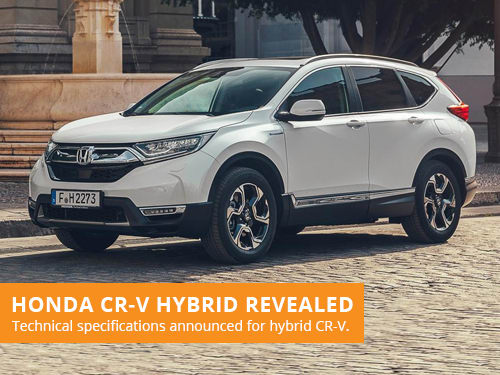 Honda CR-V Hybrid Revealed