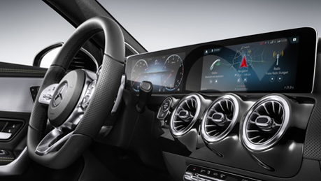 Upmarket dashboard design