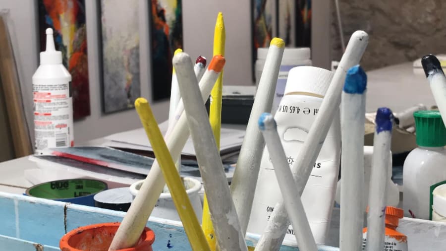 atelier artistique peinture