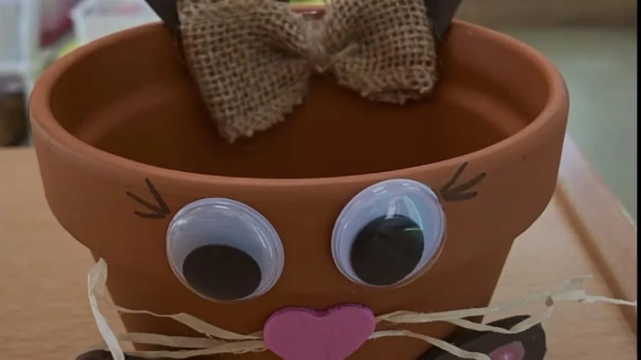 mon pot lapin de pâques