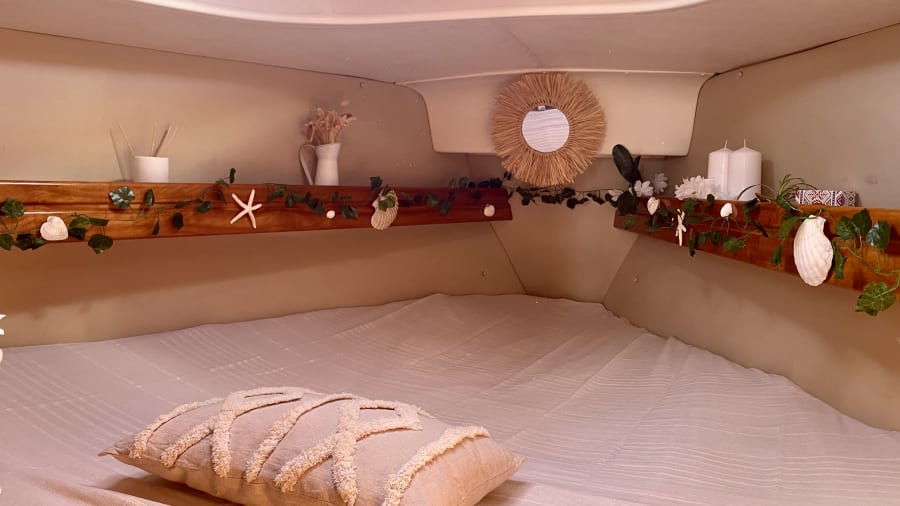 soin du visage sur un voilier