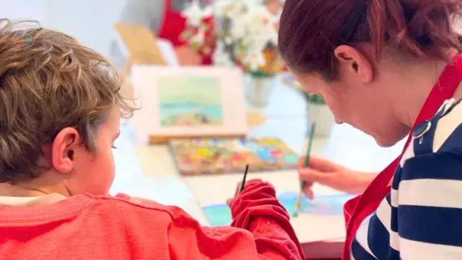 peinture enfant