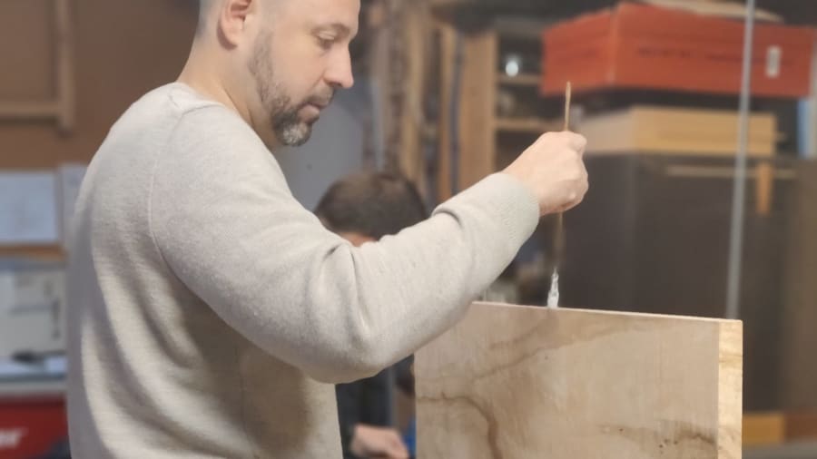 atelier fabrication d une table