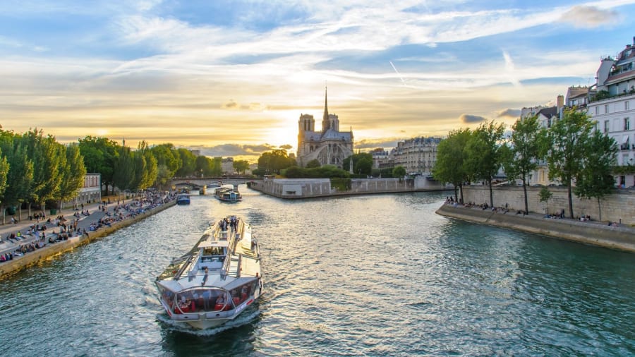 croisiere promenade sur la seine