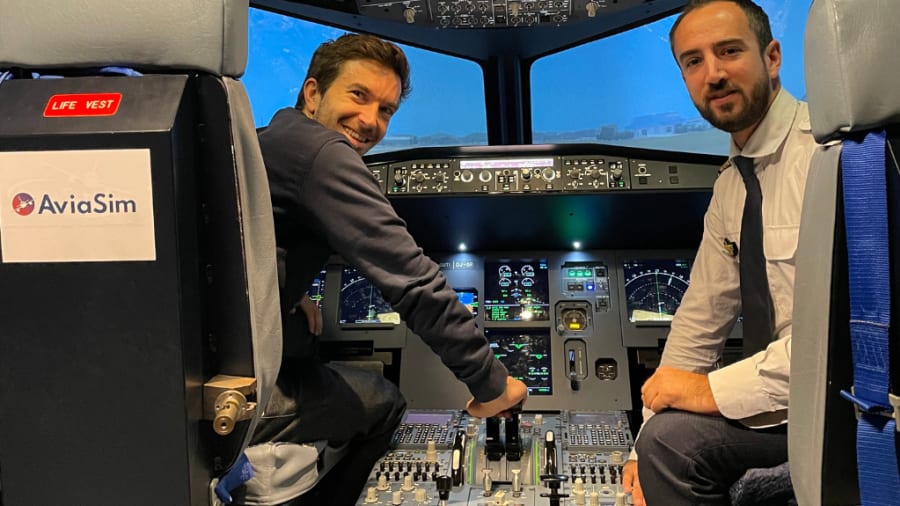 simulateur de pilotage avion