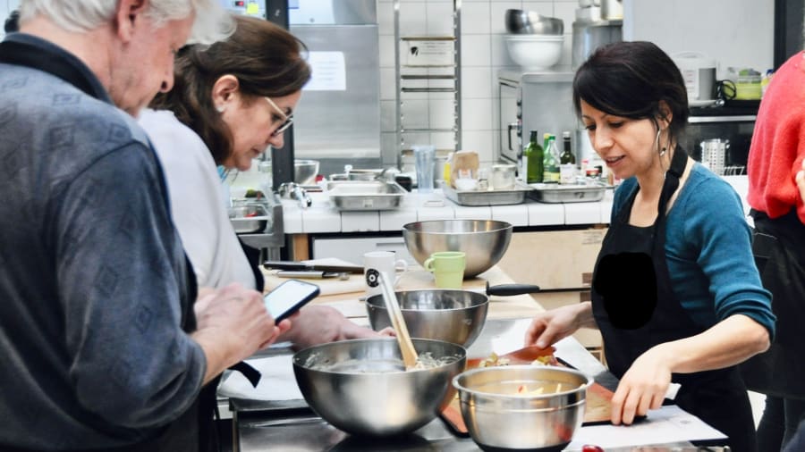 cours de cuisine végétarienne paris