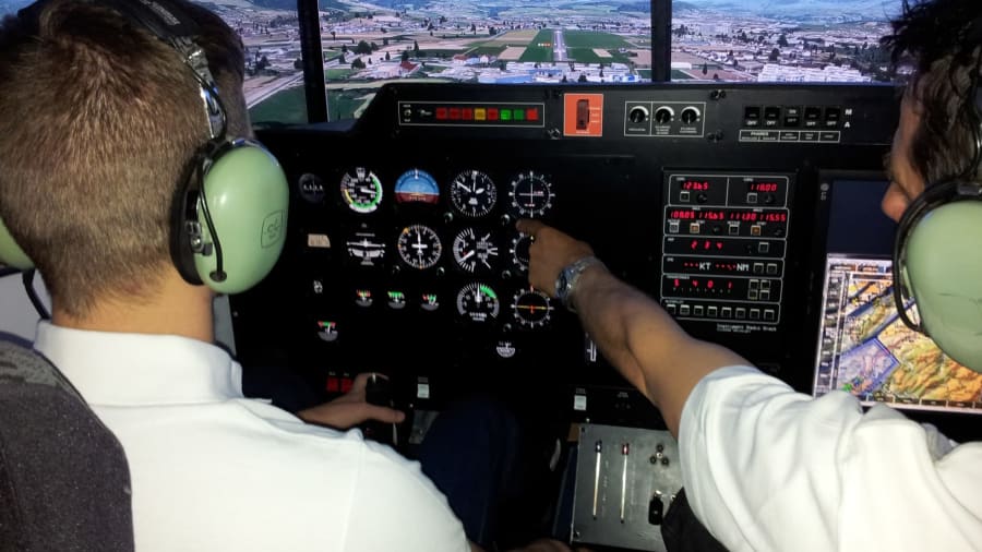 Simulateur vol 172 aix en provence