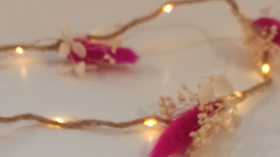 atelier guirlande de fleurs