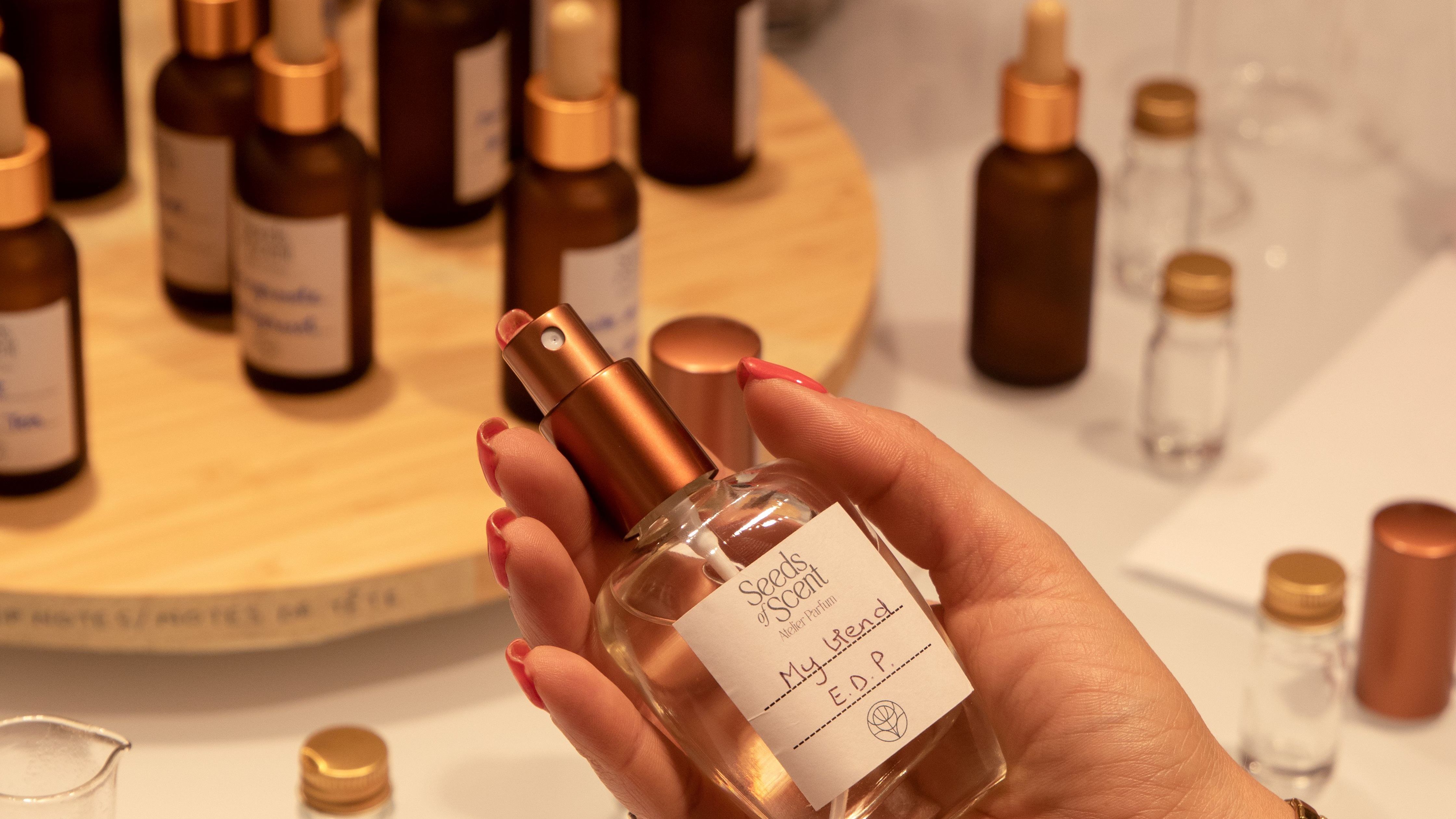 atelier création parfum