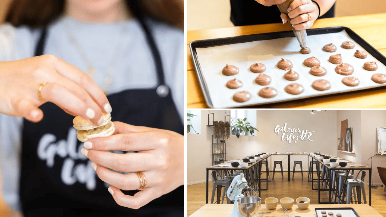 atelier macarons cadeau maman paris