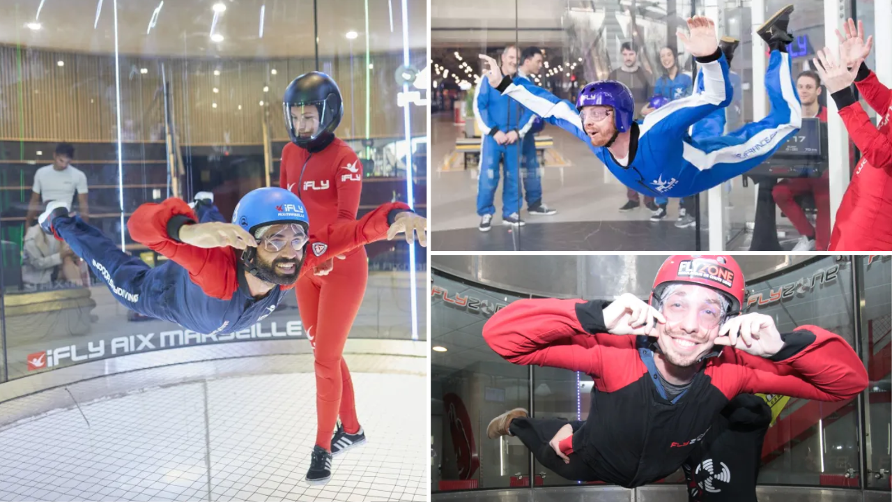 simulateur de chute de libre