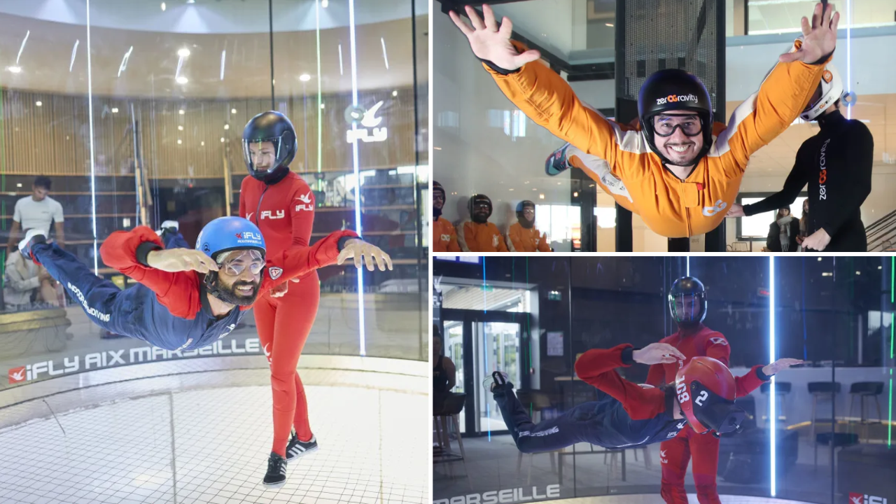 simulateur de chute libre