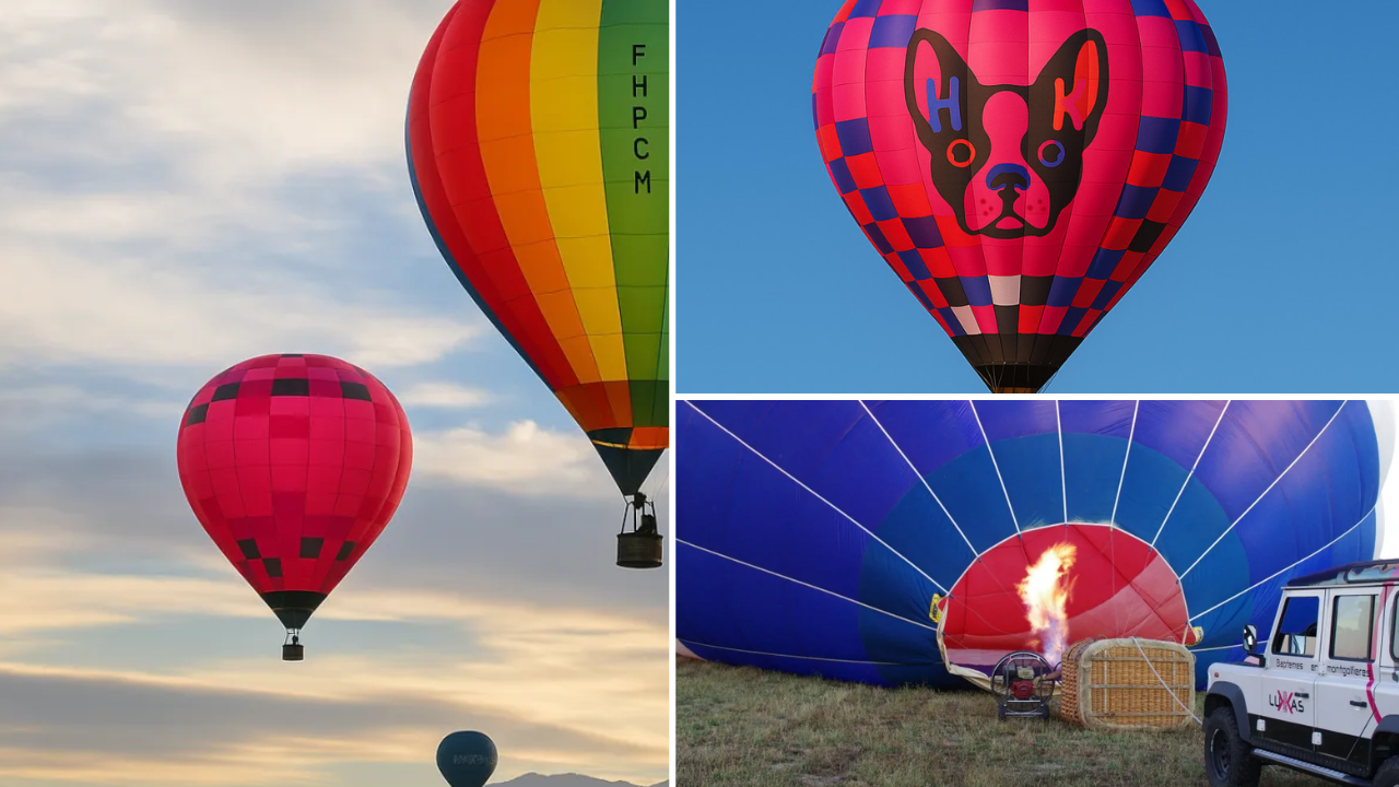 vol en montgolfiere