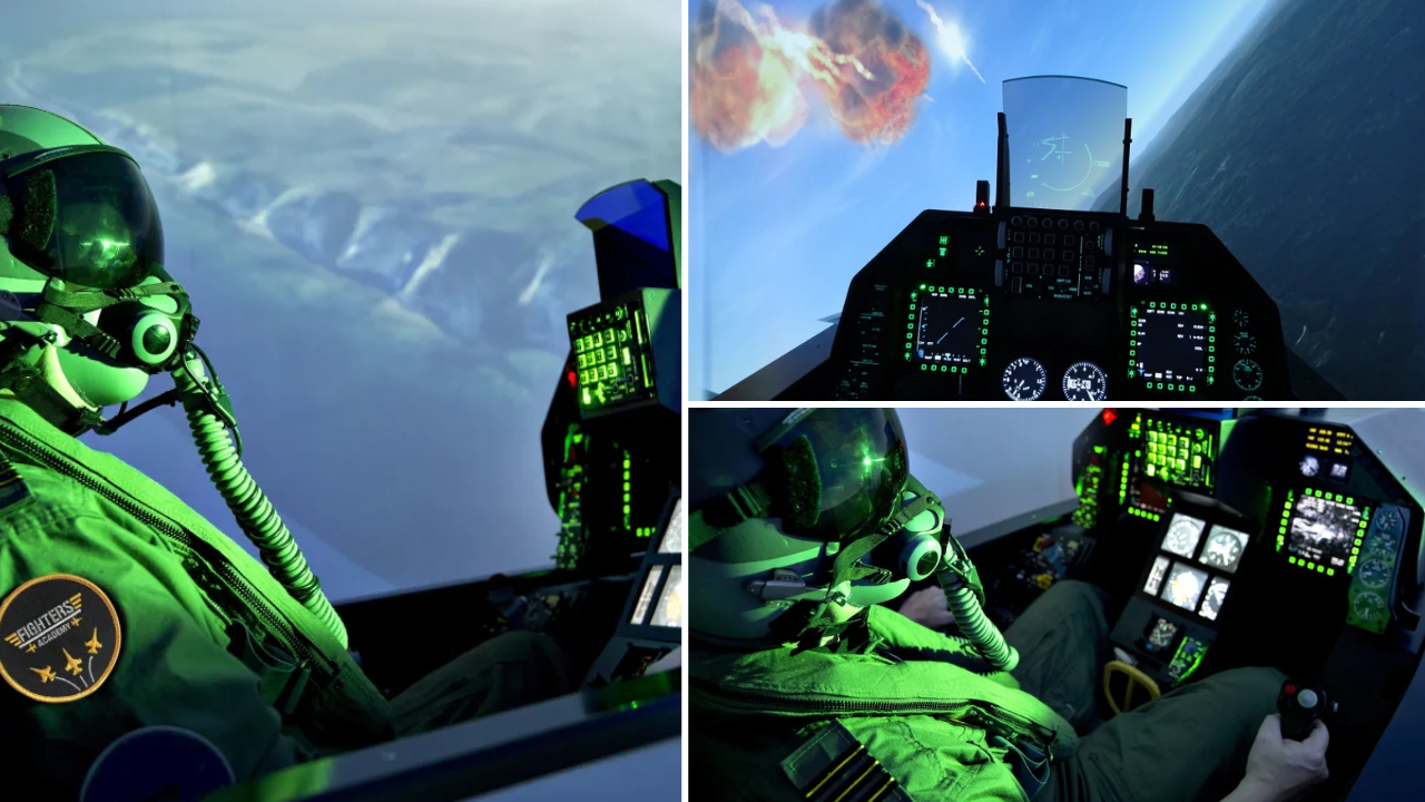 simulateur de pilotage avion