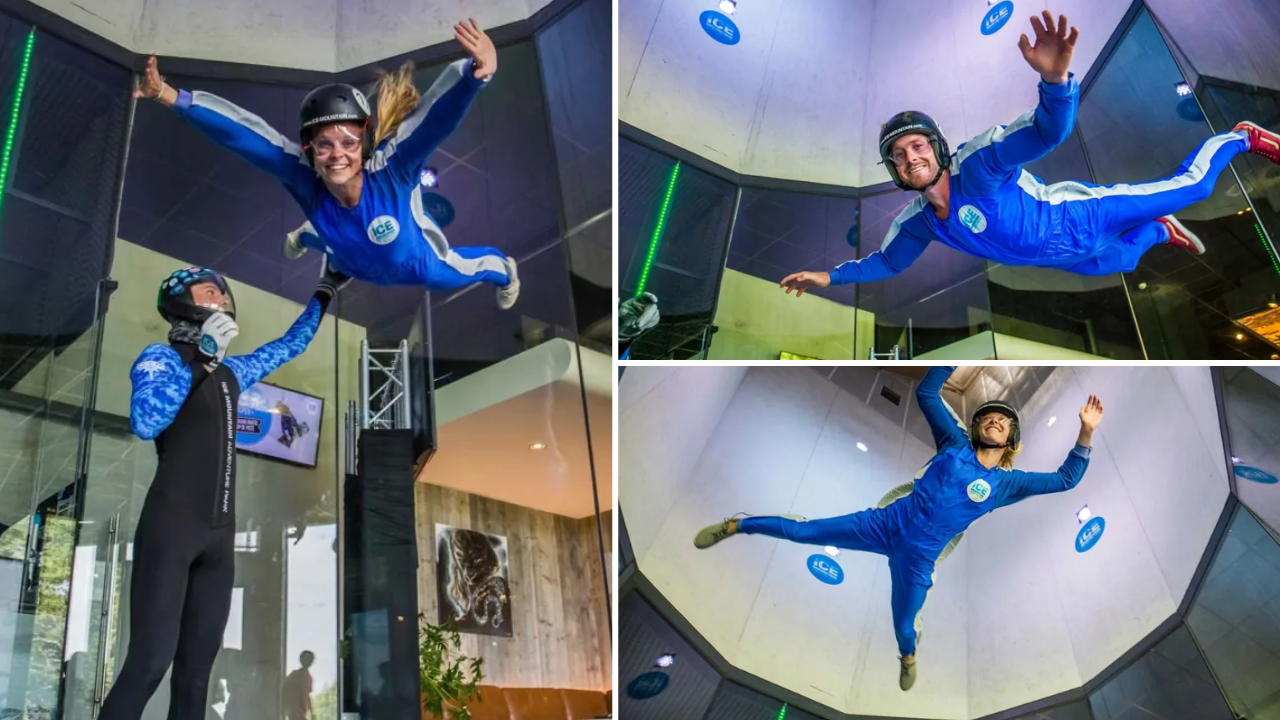 simulateur de chute libre