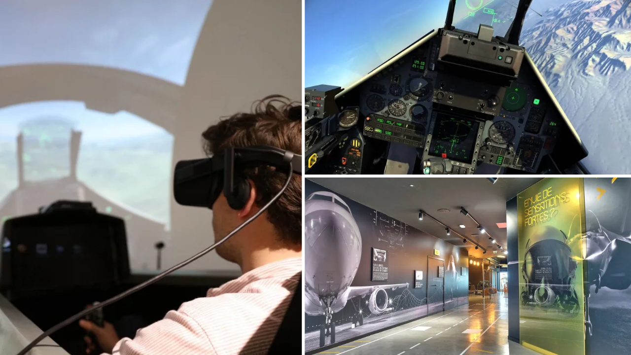 simulateur de combat aérien