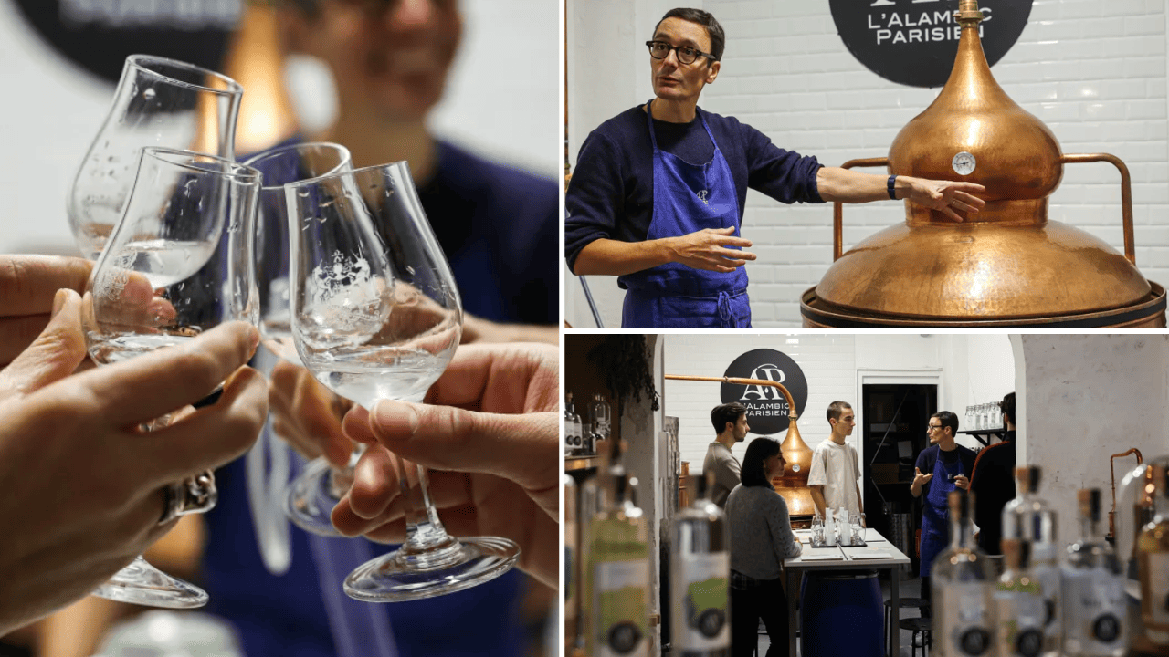 Visite d'une distillerie