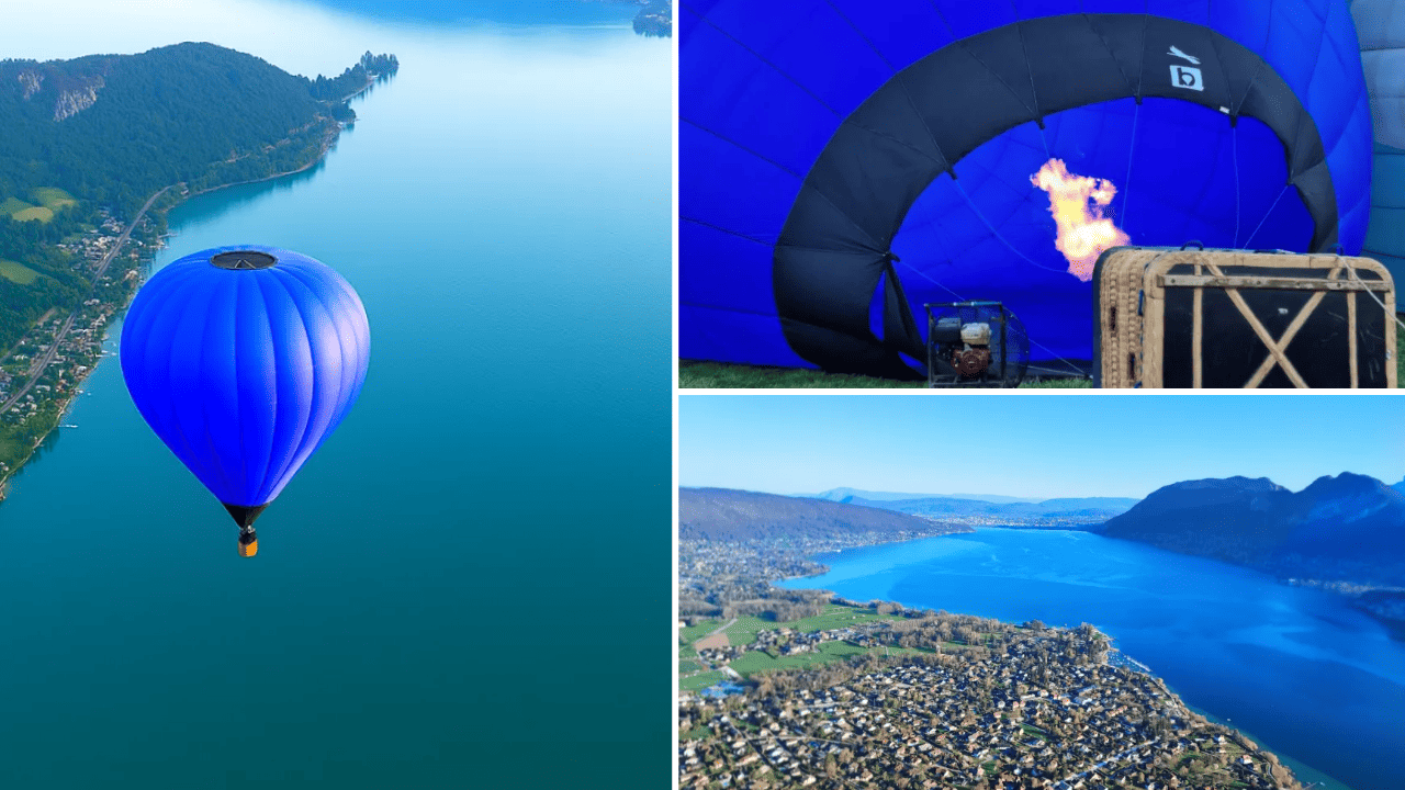 Vol en montgolfière