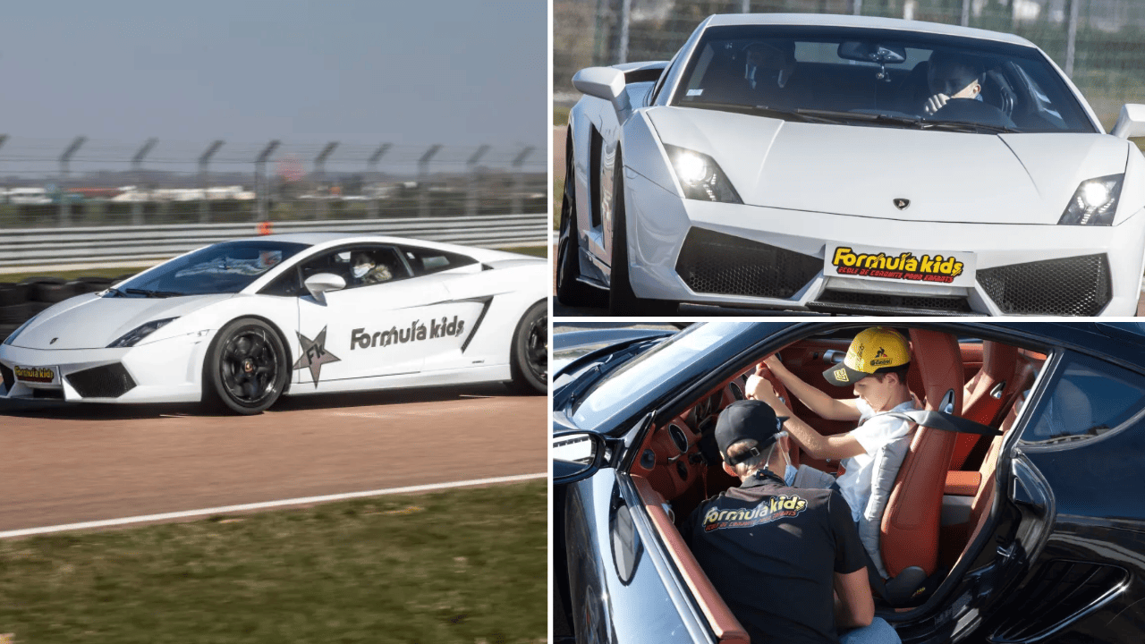stage de pilotage lamborghini pour enfant