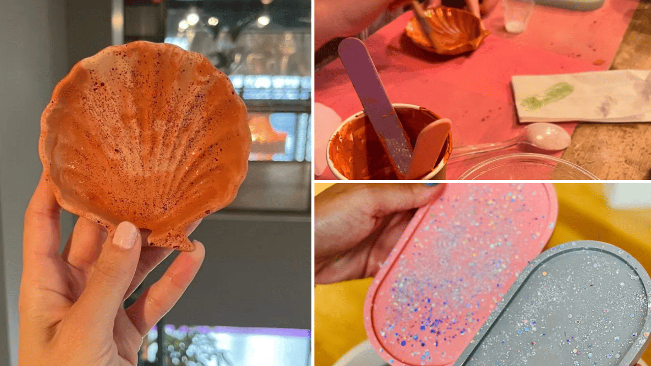 Atelier objet en jesmonite