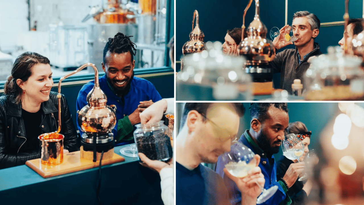 atelier de distillation gins