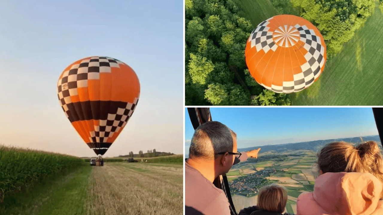 vol en montgolfière