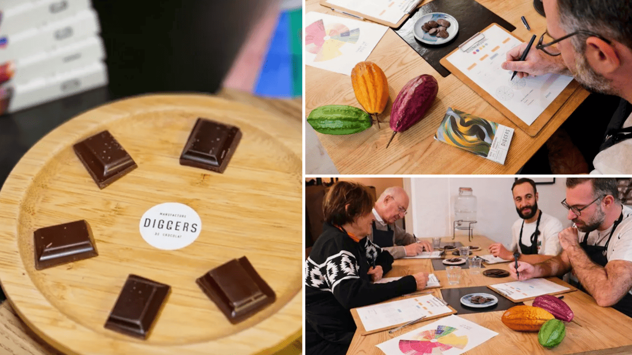 dégustation chocolat