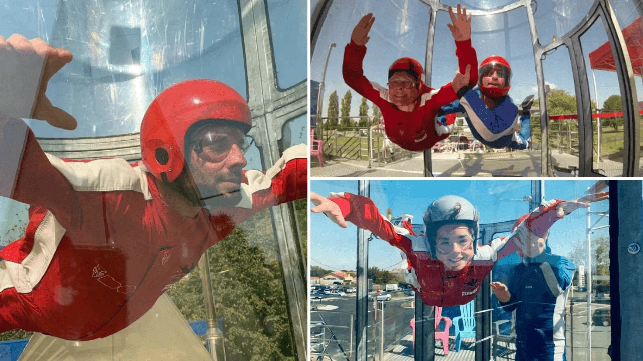 simulateur chute libre