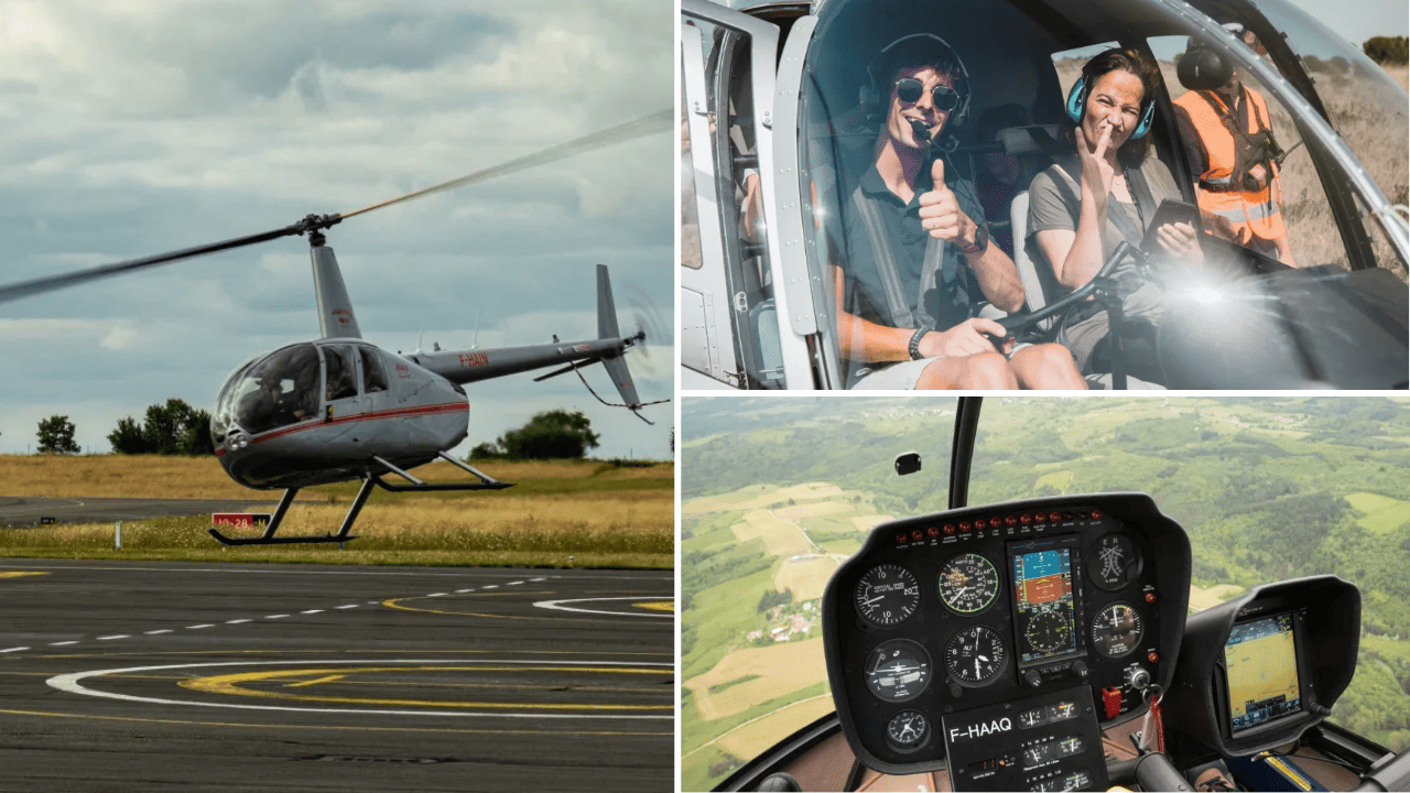 vol en hélicoptère