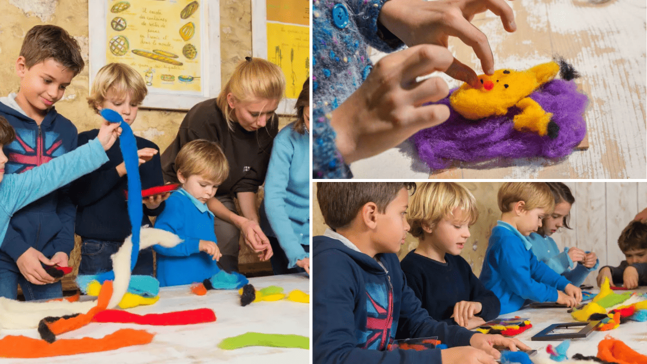 atelier laine et animaux