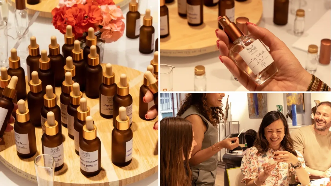 Perfume workshop in paris