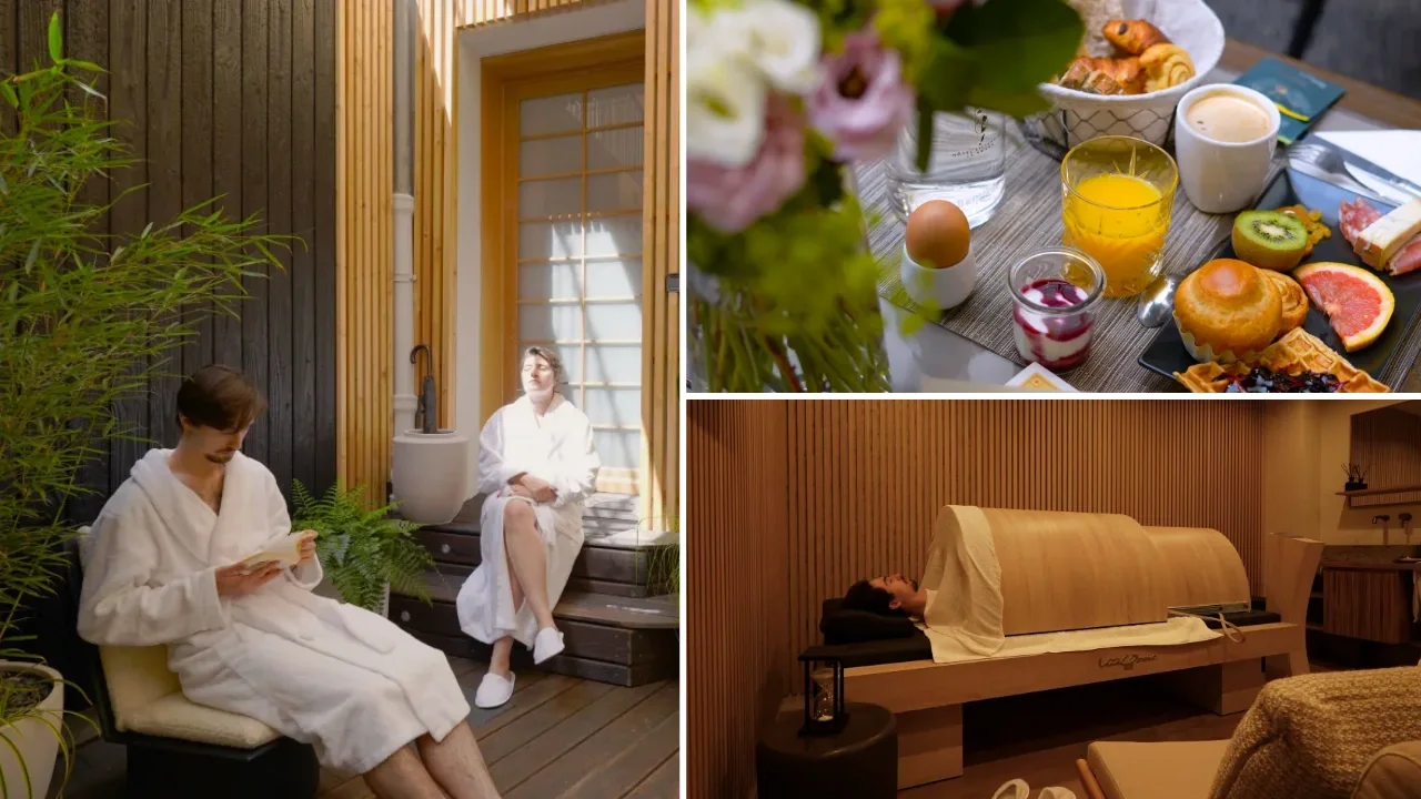 Spa & petit déjeuner à l'Hôtel Littéraire