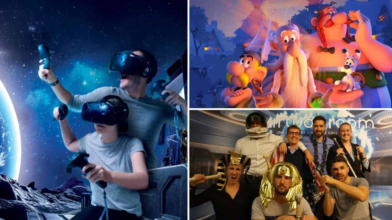 Réalité virtuelle en famille