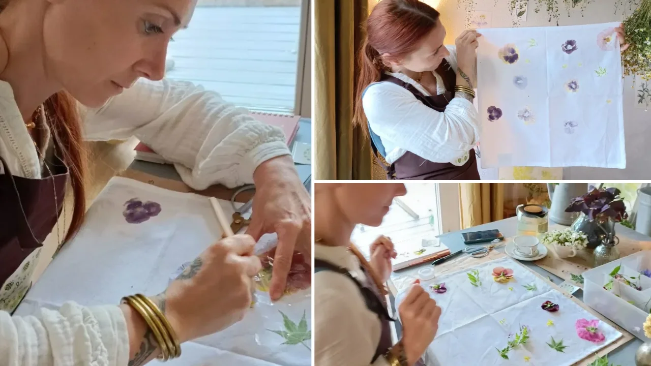 atelier empreinte vegetale