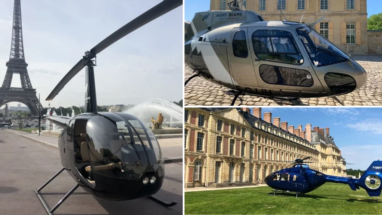 vol en hélicoptère