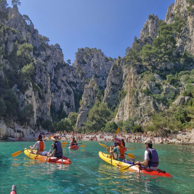 Randonnée guidée en kayak en demi-journée à Cassis (13)