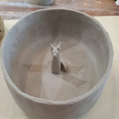 Ceramic modeling workshop in Chasselay (69)