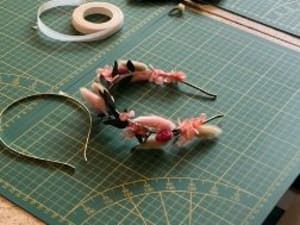 Atelier couronne de Tête en fleurs séchées à Clichy-La-Garenne 